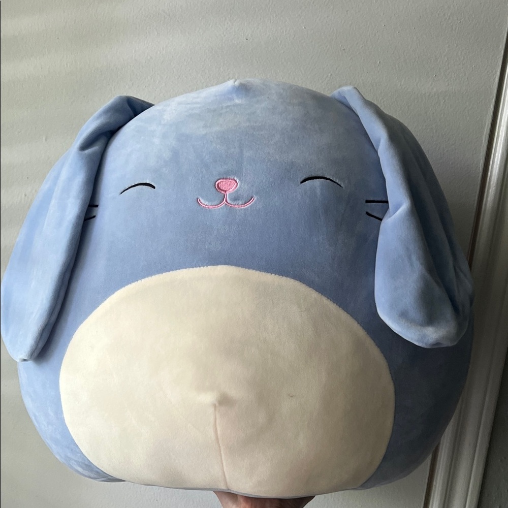 Squishmallow! LARGE periwinkle bunny. Special edition from Easter.